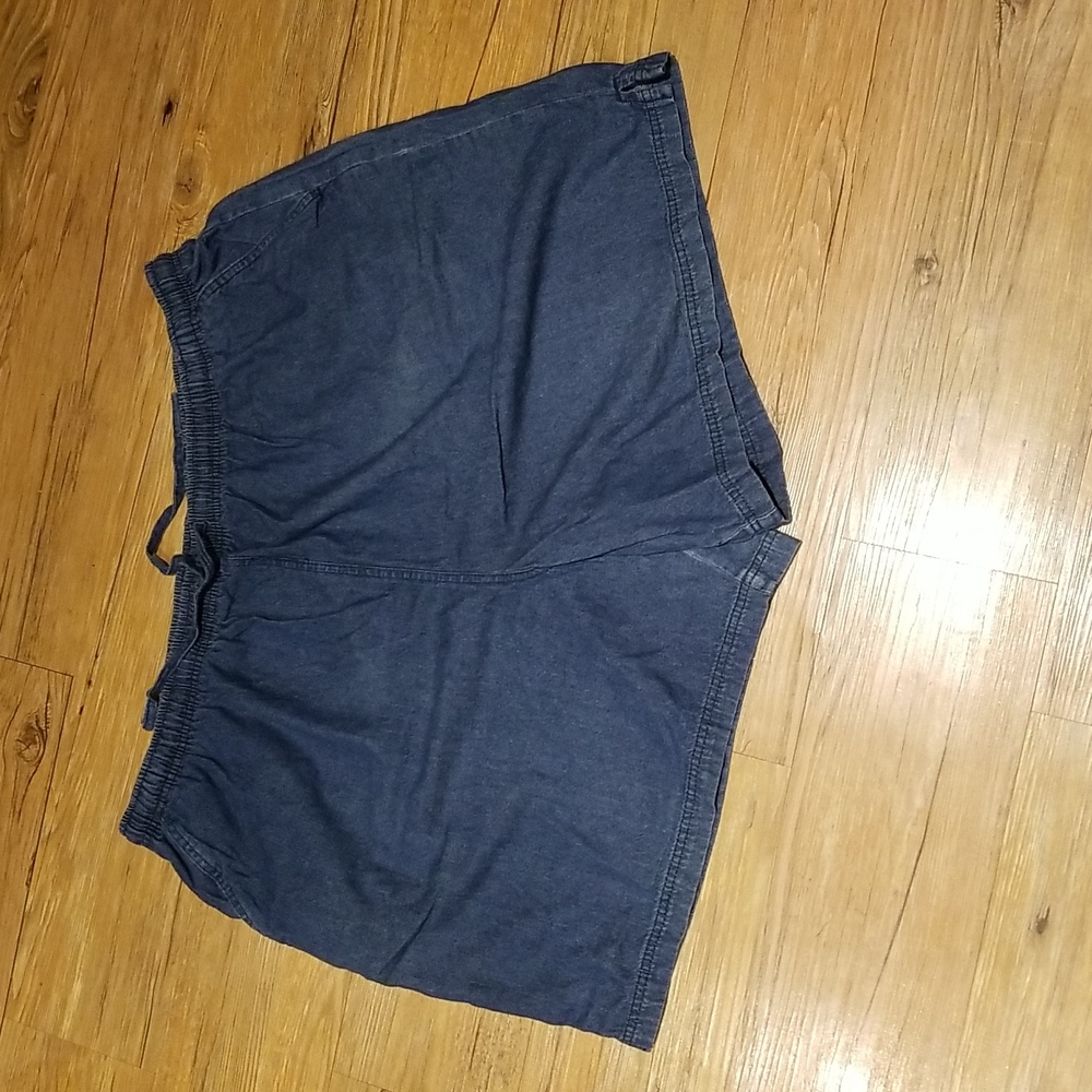 CC Hughes Jean shorts elastic drawstring waist sz 3X